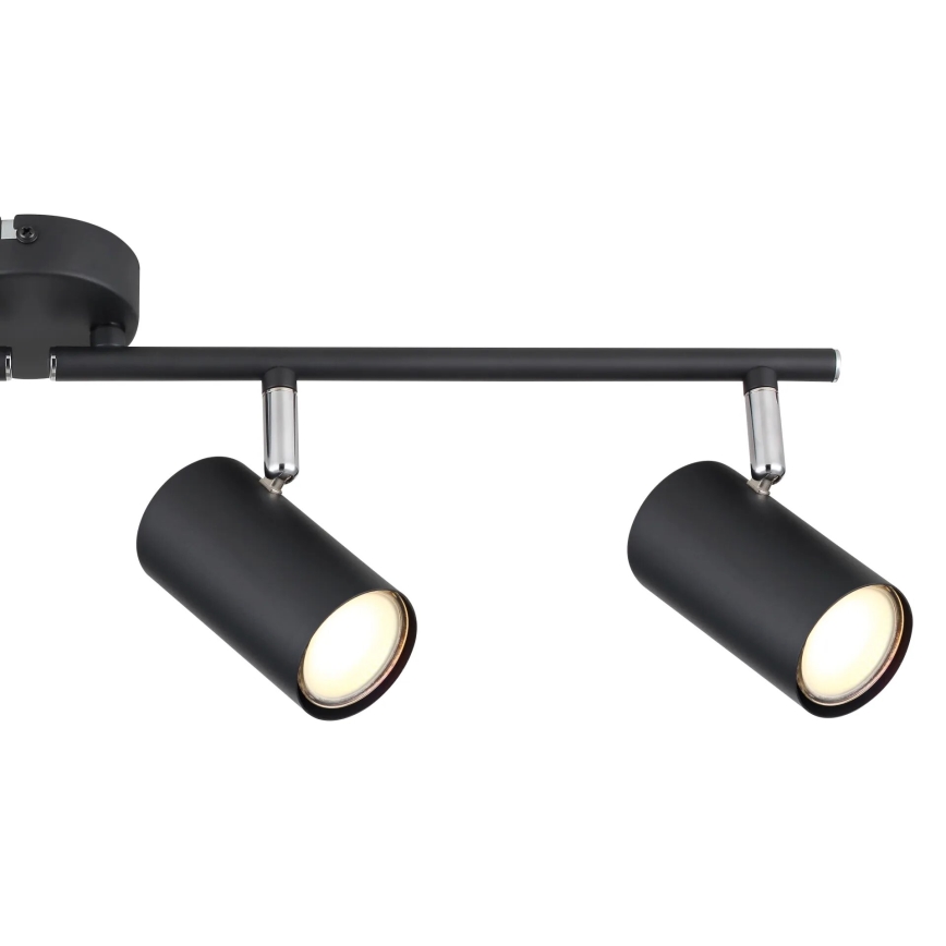 Globo - Spot 4xGU10/25W/230V noir