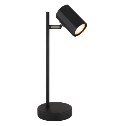 Globo - Lampe de table 1xGU10/5W/230V noir
