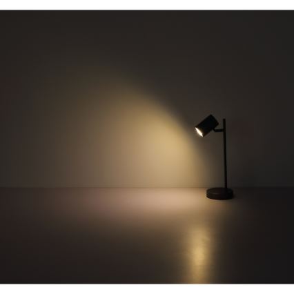Globo - Lampe de table 1xGU10/5W/230V noir