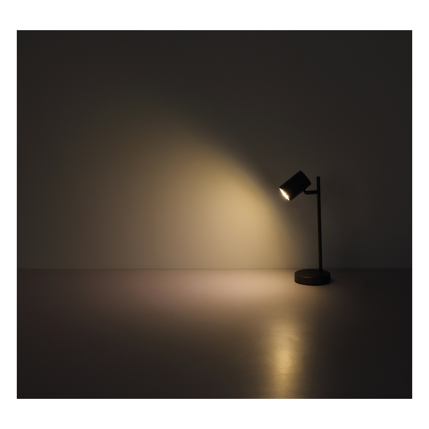 Globo - Lampe de table 1xGU10/5W/230V noir