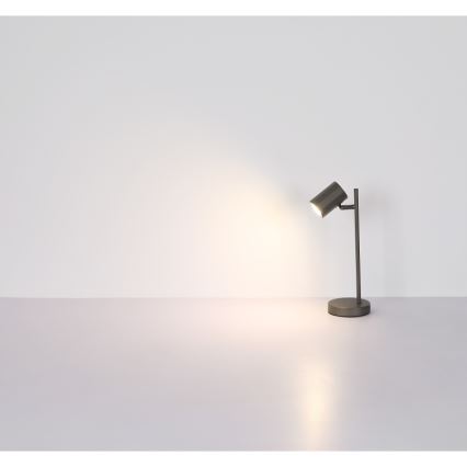 Globo - Lampe de table 1xGU10/5W/230V noir