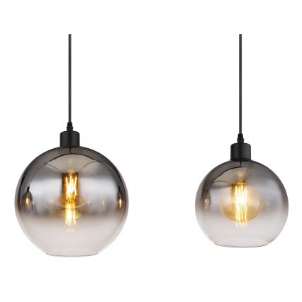 Globo - Suspension sur câble 3xE27/60W/230V