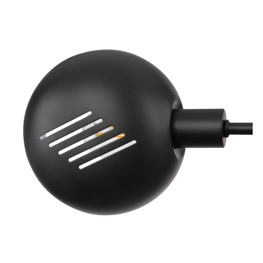 Globo - Lampadaire 5xE14/40W/230V noir
