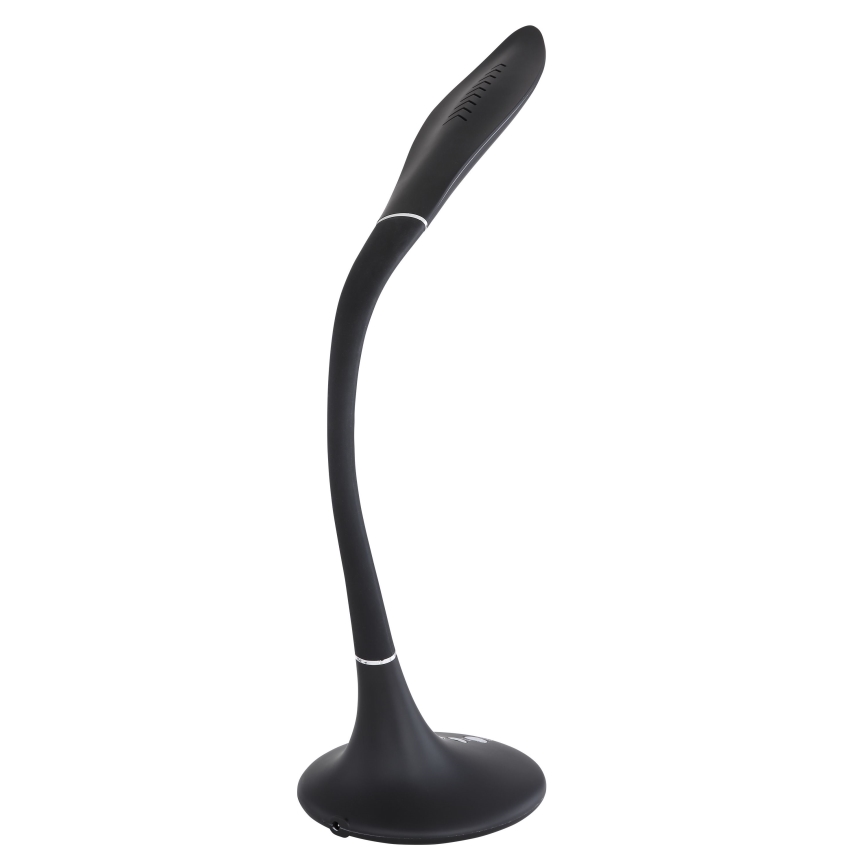 Globo - Lampe de table tactile flexible à intensité variable LED/9W/230V 3000/4500/6500K noir