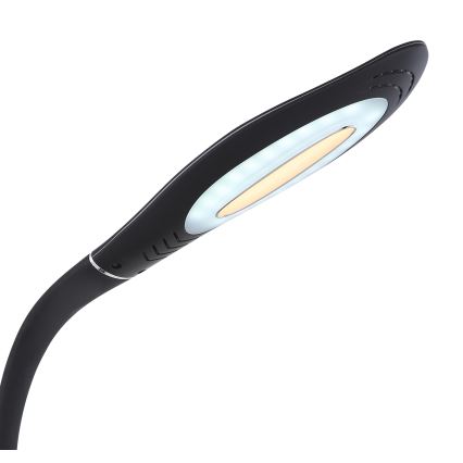Globo - Lampe de table tactile flexible à intensité variable LED/9W/230V 3000/4500/6500K noir