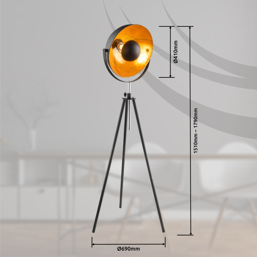 Globo - Lampadaire 1xE27/60W/230V