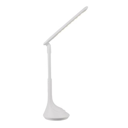 Globo - Lampe de table à intensité variable rechargeable avec un écran LED/4W/230V 2200 mAh blanc
