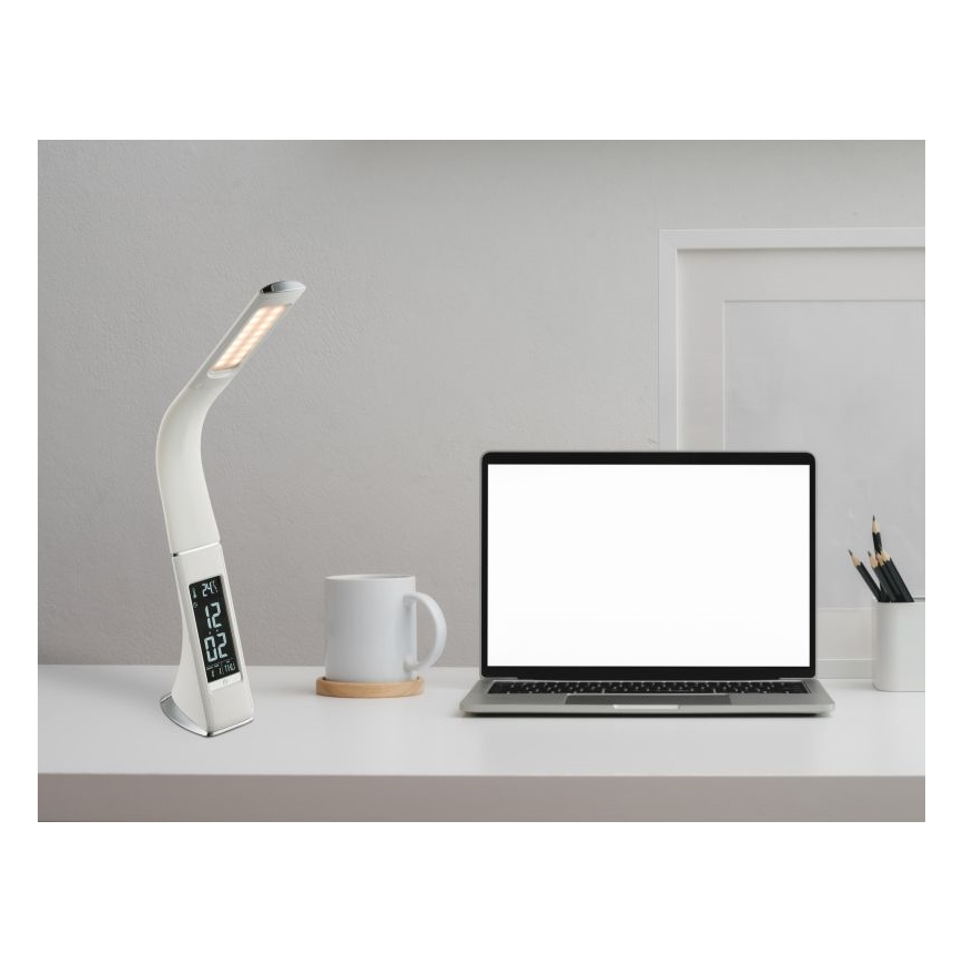 Globo - Lampe de table tactile à intensité variable avec un écran LED/6,5W/230V 3000/4500/5800K blanc