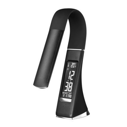 Globo - Lampe de table tactile dimmable à LED avec afficheur LED/6,5W/230V 3000/4500/5800K noire