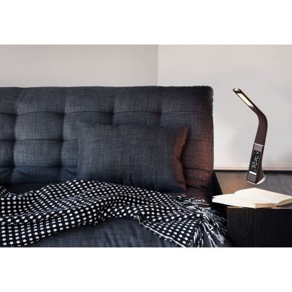 Globo - Lampe de table tactile à intensité variable avec un écran LED/6,5W/230V 3000/4500/5800K anthracite