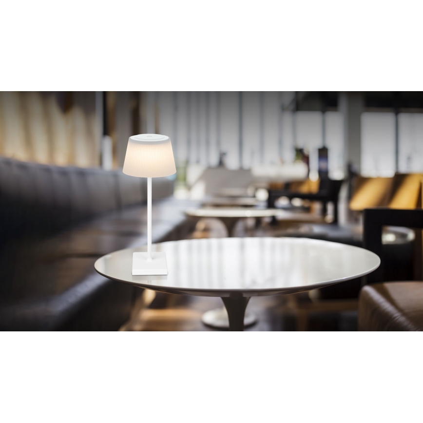 Globo - LED Lampe de table LED tactile à intensité variable d'extérieur LED/4W/5V 3000/4000/5000K 1800 mAh IP44