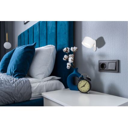 Globo - Lampe de table tactile LED à intensité variable 4en1 LED/4W/5V 3000/4000/5000K 1200 mAh blanc