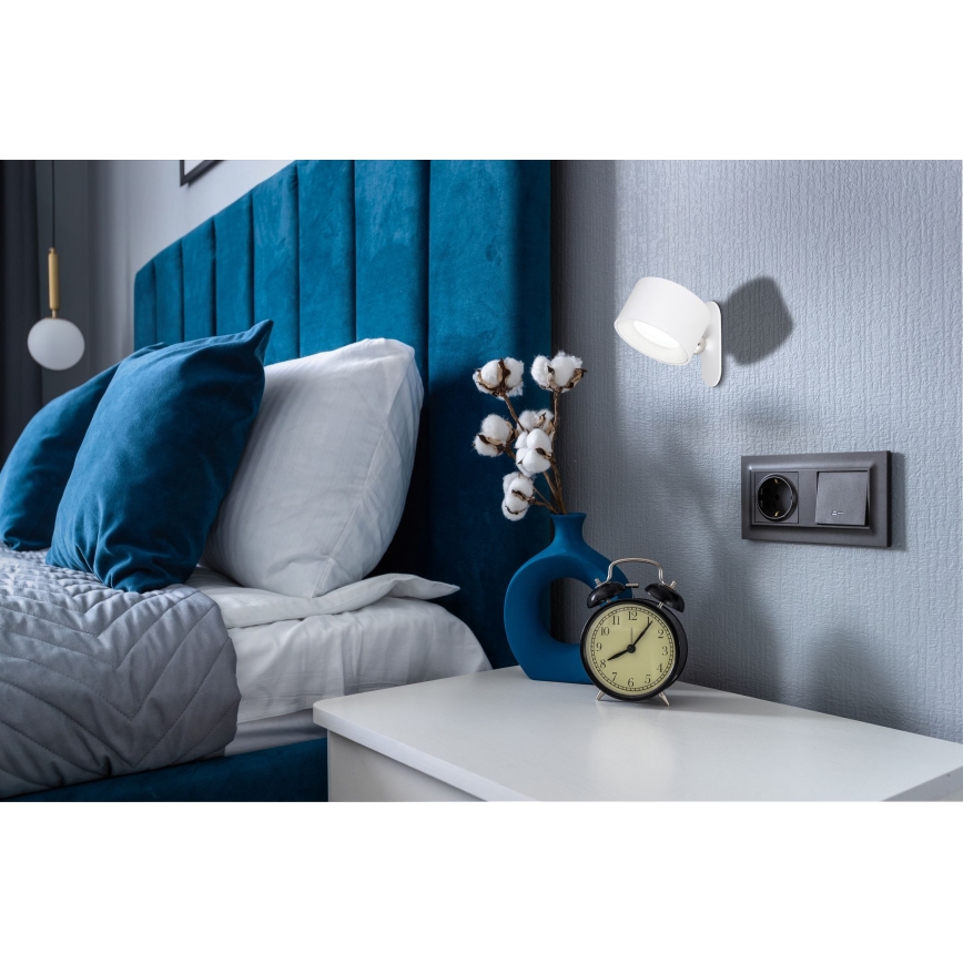 Globo - Lampe de table tactile LED à intensité variable 4en1 LED/4W/5V 3000/4000/5000K 1200 mAh blanc