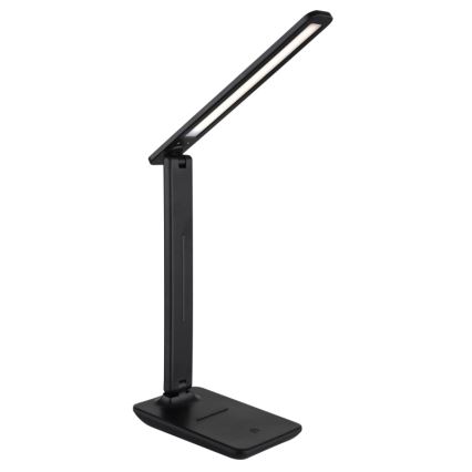 Globo - Lampe de table tactile à intensité variable rechargeable LED/5W/5V 2700/4000/6500K 1800 mAh noir