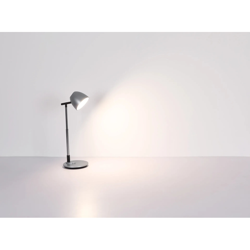 Globo - Lampe de table tactile à intensité variable LED/7,5W/230V 3000K/4000K/6500K gris