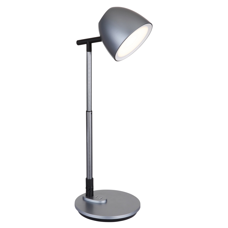 Globo - Lampe de table tactile à intensité variable LED/7,5W/230V 3000K/4000K/6500K gris