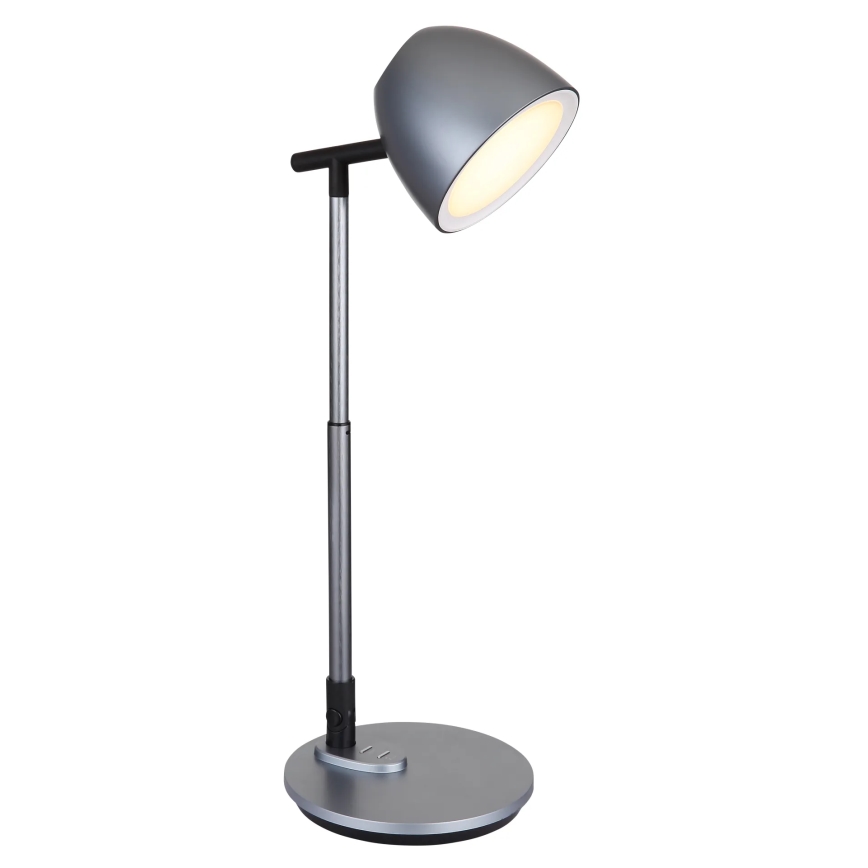 Globo - Lampe de table tactile à intensité variable LED/7,5W/230V 3000K/4000K/6500K gris