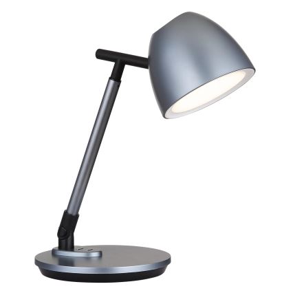 Globo - Lampe de table tactile à intensité variable LED/7,5W/230V 3000K/4000K/6500K gris