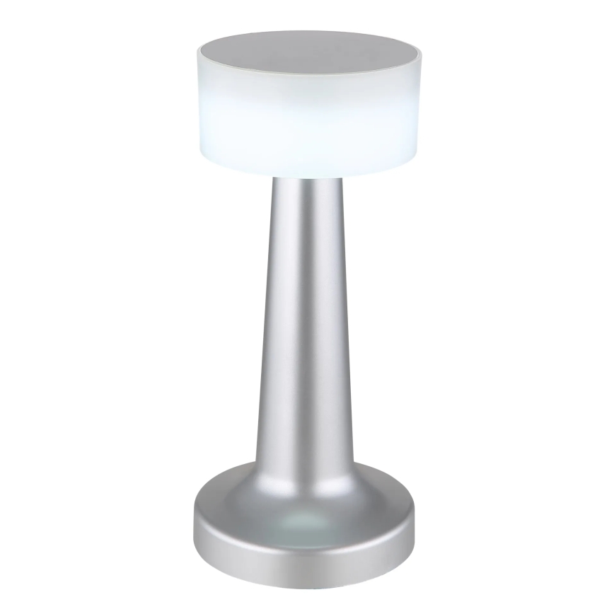 Globo - Lampe de bureau tactile LED dimmable LED/1W/3,7V 2700K/4000K/6500K 800 mAh USB chrome mat