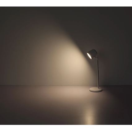 Globo - Lampe de table tactile LED dimmable 4 en 1 LED/6W/3,7V 3000K/4000K/6500K 1500 mAh USB blanche