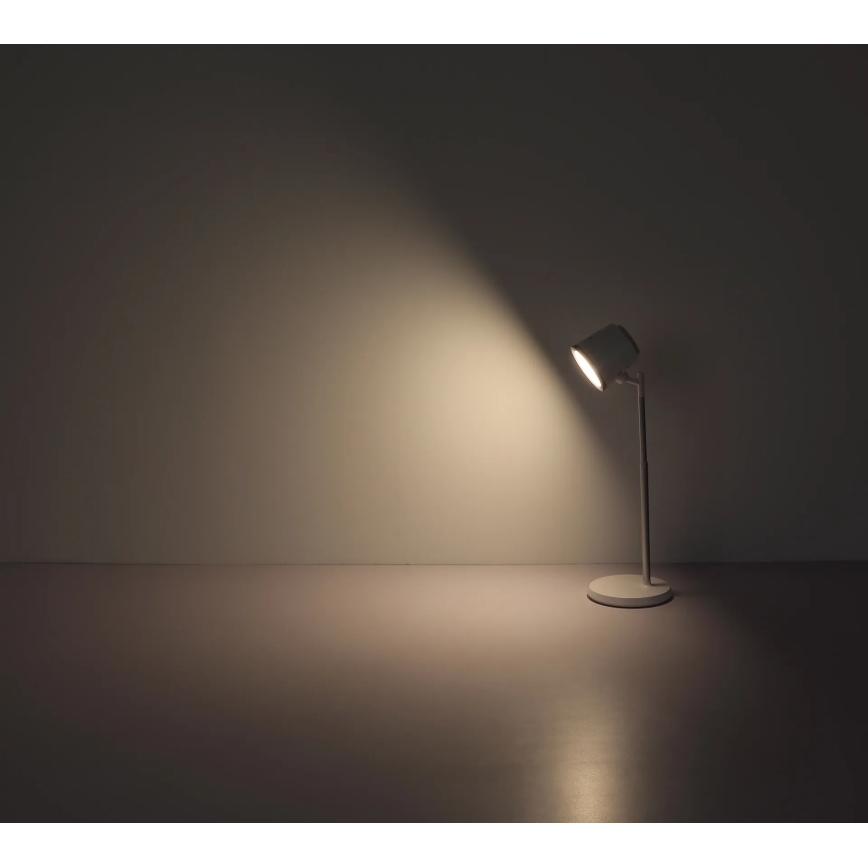 Globo - Lampe de table tactile LED dimmable 4 en 1 LED/6W/3,7V 3000K/4000K/6500K 1500 mAh USB blanche