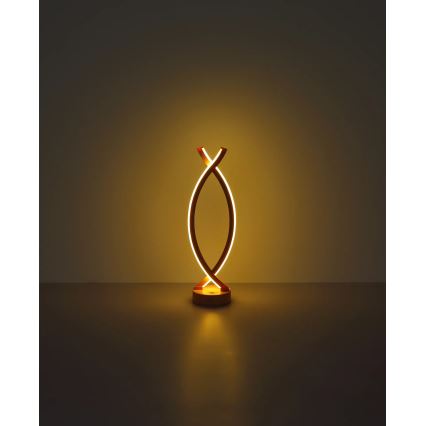 Globo - Lampe de table tactile à intensité variable LED/1W/3,7V 3000K 1800 mAh USB rose