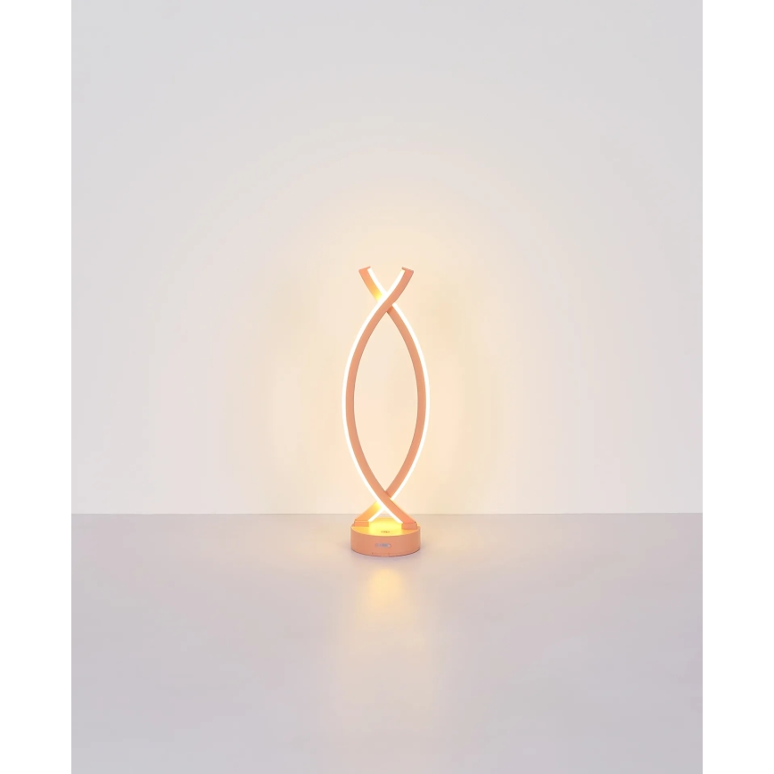 Globo - Lampe de table tactile à intensité variable LED/1W/3,7V 3000K 1800 mAh USB rose