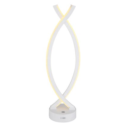 Globo - Lampe de table tactile LED dimmable LED/1W/3,7V 3000K 1800 mAh USB blanche