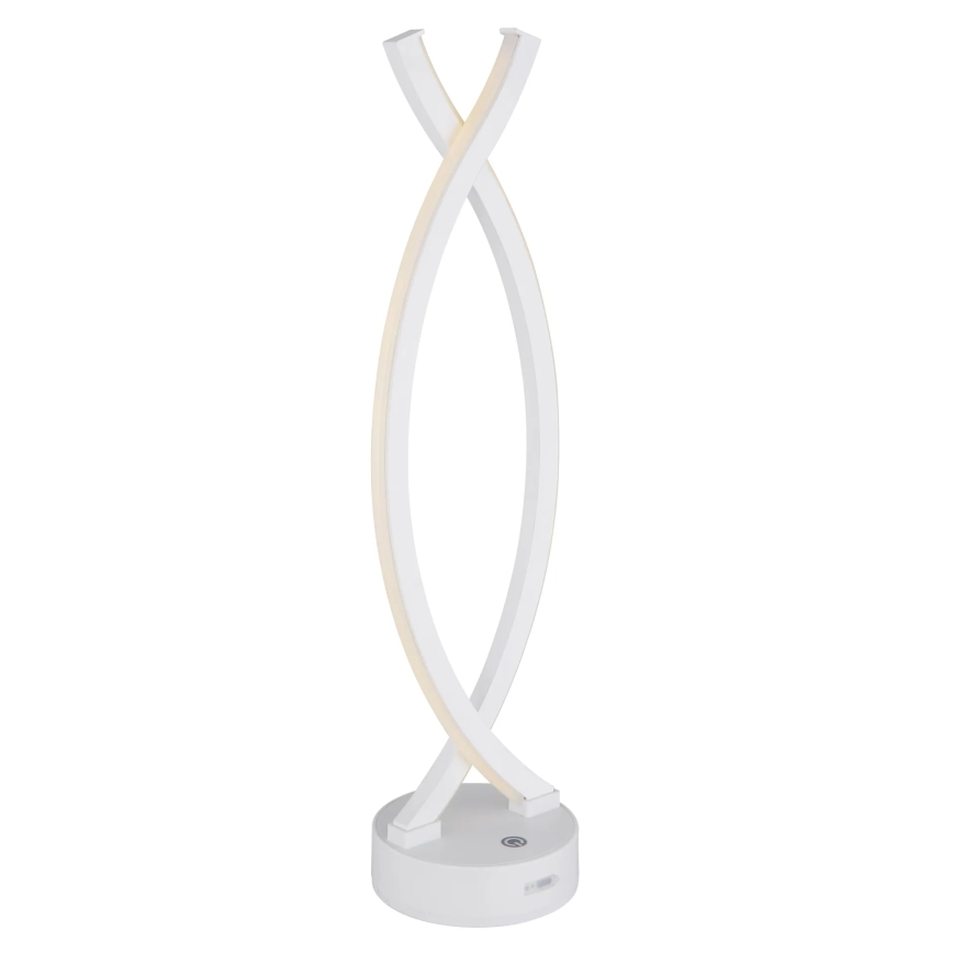 Globo - Lampe de table tactile à intensité variable LED/1W/3,7V 3000K 1800 mAh USB blanc
