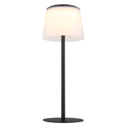 Globo - Lampe de table tactile d'extérieur à intensité variable LED/1,8W/5V IP44 1800 mAh noir/blanc