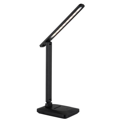 Globo - Lampe de table tactile LED dimmable LED/3W/5V 2800/4000/6500K 1800 mAh noire