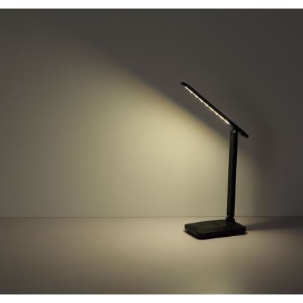 Globo - Lampe de table tactile à intensité variable LED/3W/5V 2800/4000/6500K 1800 mAh noir