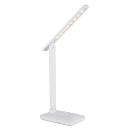 Globo - Lampe de table tactile à intensité variable rechargeable LED/3W/5V 2800/4000/6500K 1800 mAh blanc