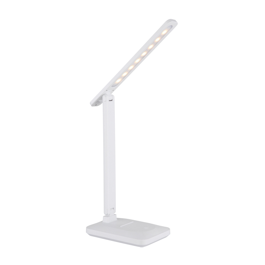 Globo - Lampe de table tactile à intensité variable rechargeable LED/3W/5V 2800/4000/6500K 1800 mAh blanc