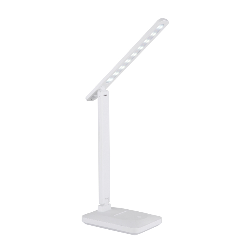 Globo - Lampe de table tactile à intensité variable rechargeable LED/3W/5V 2800/4000/6500K 1800 mAh blanc