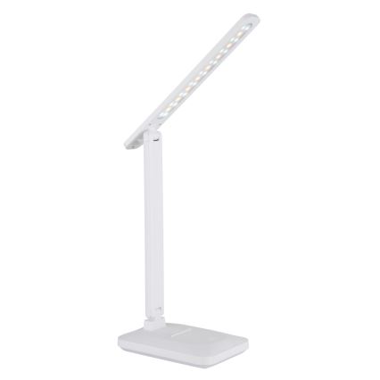 Globo - Lampe de table tactile à intensité variable rechargeable LED/3W/5V 2800/4000/6500K 1800 mAh blanc