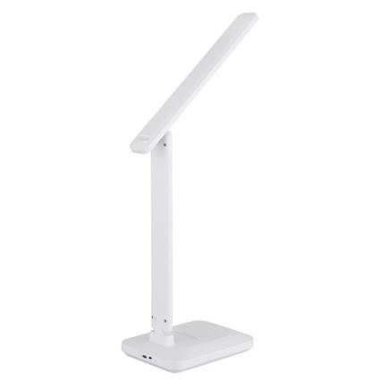 Globo - Lampe de table tactile à intensité variable rechargeable LED/3W/5V 2800/4000/6500K 1800 mAh blanc
