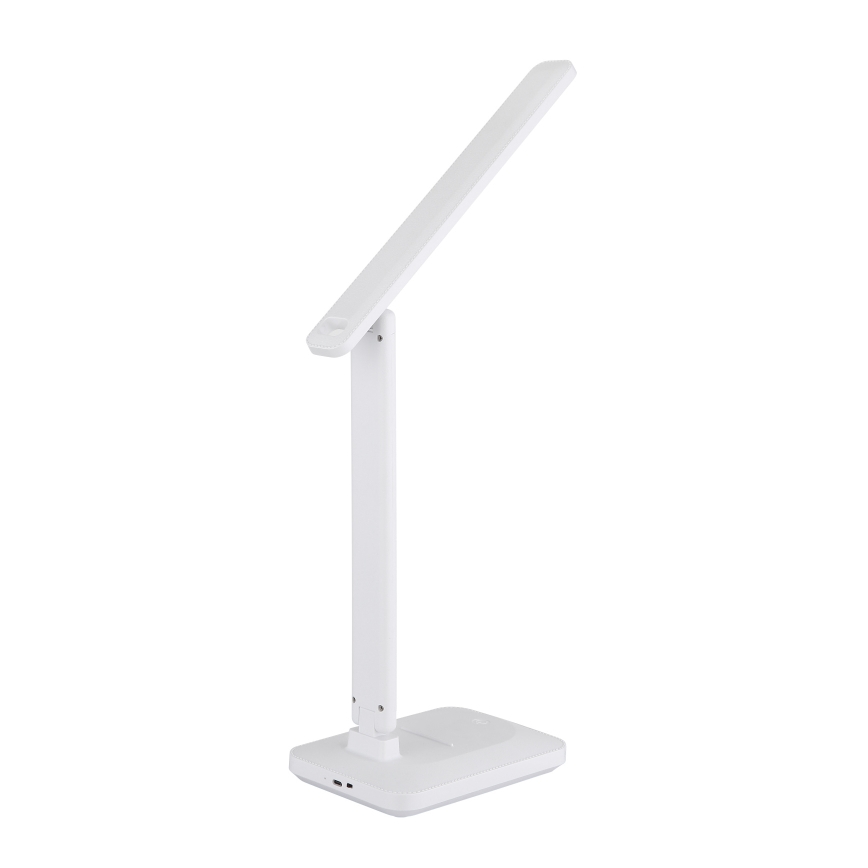 Globo - Lampe de table tactile à intensité variable rechargeable LED/3W/5V 2800/4000/6500K 1800 mAh blanc