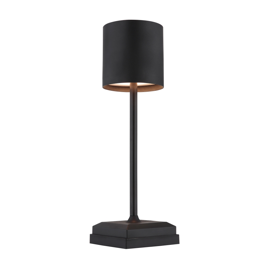 Globo - Lampe de table tactile à LED dimmable et rechargeable LED/1,5W/5V 2200 mAh noire