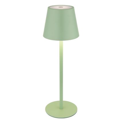Globo - Lampe de table d'extérieur rechargeable 3 en 1, à intensité réglable et à commande tactile LED/3W/5V 3000/4000/5000K IP54 1800 mAh verte