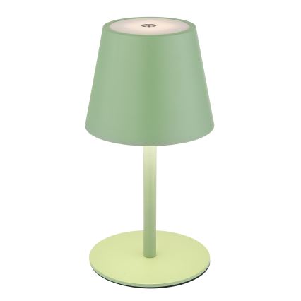 Globo - Lampe de table d'extérieur rechargeable 3 en 1, à intensité réglable et à commande tactile LED/3W/5V 3000/4000/5000K IP54 1800 mAh verte