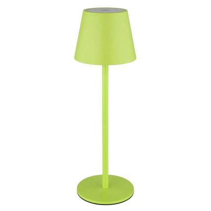Globo - Lampe de table d'extérieur LED dimmable à commande tactile rechargeable 3 en 1 LED/3W/5V 3000/4000/5000K IP54 1800 mAh verte