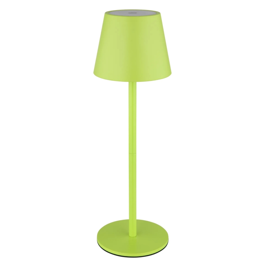 Globo - Lampe de table d'extérieur LED dimmable à commande tactile rechargeable 3 en 1 LED/3W/5V 3000/4000/5000K IP54 1800 mAh verte