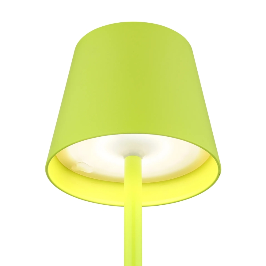 Globo - Lampe de table d'extérieur LED dimmable à commande tactile rechargeable 3 en 1 LED/3W/5V 3000/4000/5000K IP54 1800 mAh verte