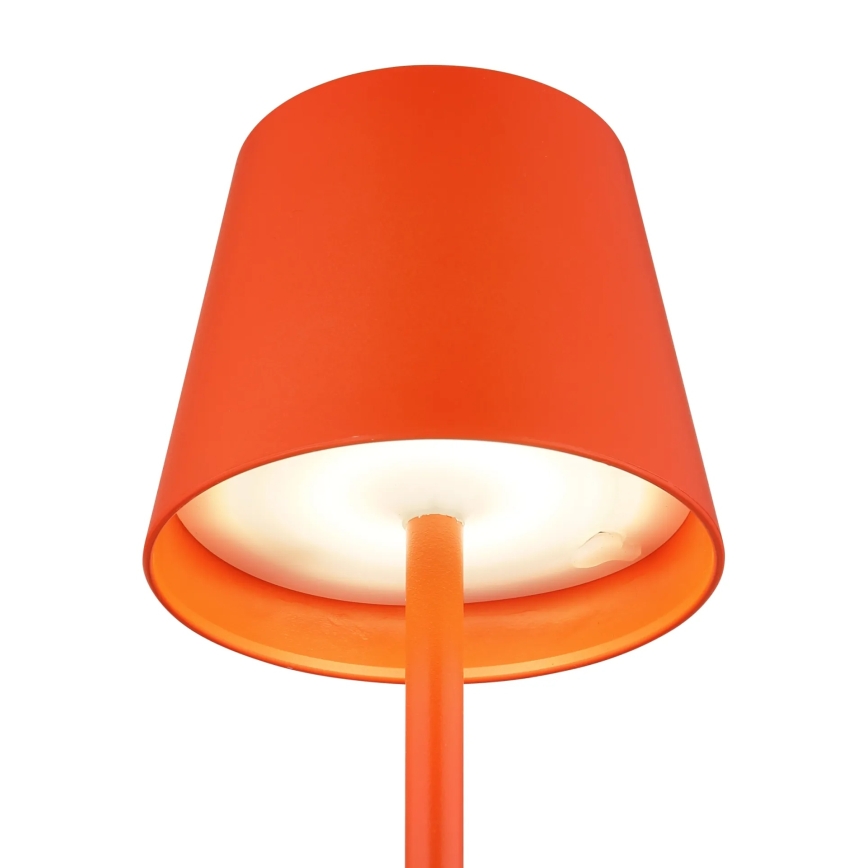 Globo - Lampe de table d'extérieur LED tactile rechargeable et dimmable 3 en 1 LED/3W/5V 3000/4000/5000K IP54 1800 mAh rouge
