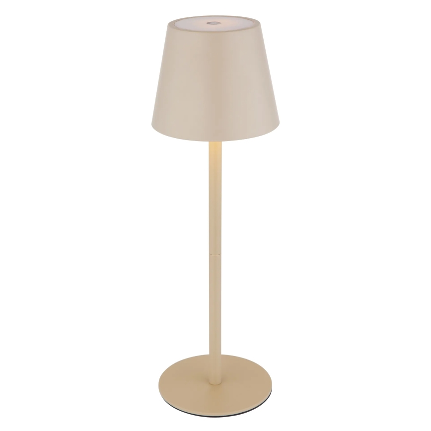 Globo - Lampe de table d'extérieur rechargeable, tactile et à intensité variable, LED/3W/5V 3000/4000/5000K IP54 1800 mAh