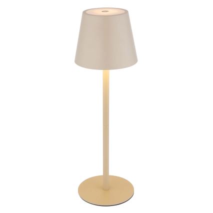 Globo - Lampe de table d'extérieur rechargeable, tactile et à intensité variable, LED/3W/5V 3000/4000/5000K IP54 1800 mAh