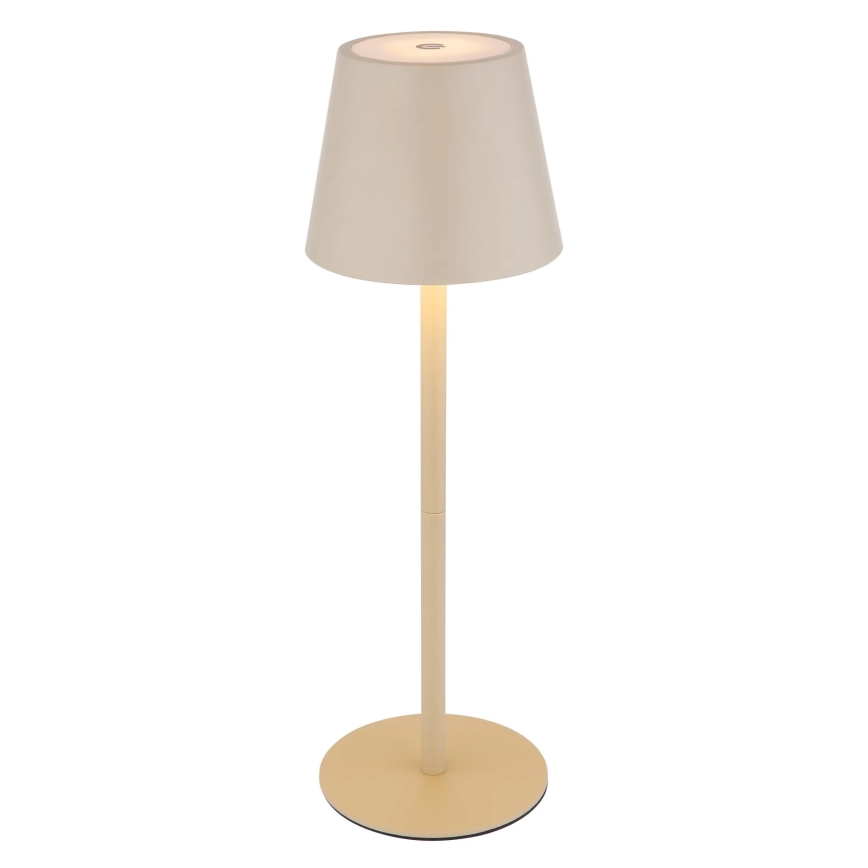 Globo - Lampe de table d'extérieur rechargeable, tactile et à intensité variable, LED/3W/5V 3000/4000/5000K IP54 1800 mAh