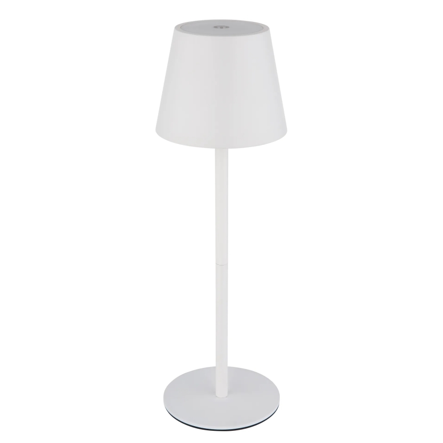 Globo - Lampe de table LED d'extérieur tactile et dimmable, rechargeable 3 en 1 LED/3W/5V 3000/4000/5000K IP54 1800 mAh blanche