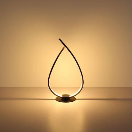 Globo - LED Lampe de table LED/6W/230V noire